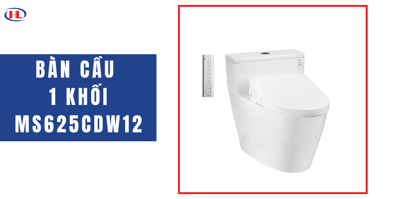 Bàn Cầu 1 Khối MS625CDW12