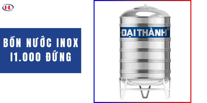 Bồn Nước Inox Đại Thành I1.000 Đứng