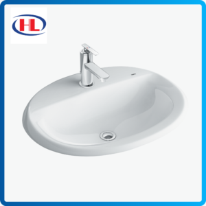 Chậu Rửa Lavabo Âm Bàn Inax L-2395V Dương Vành