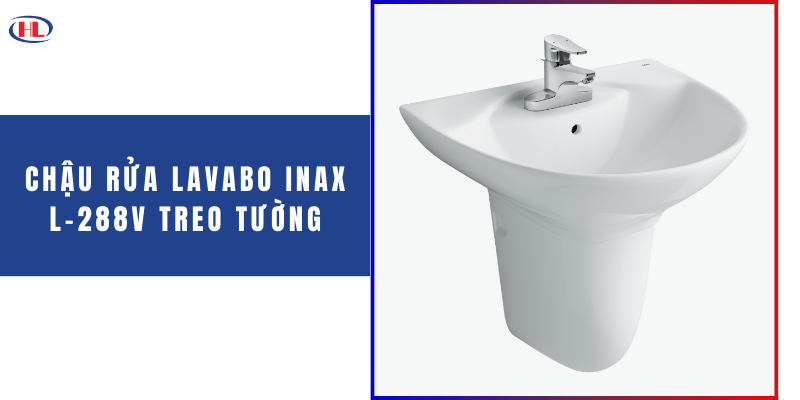 Chậu Rửa Lavabo INAX L-288V Treo Tường