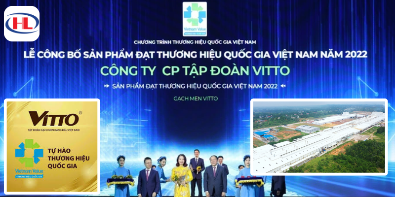 Gạch Vitto đạt chứng nhận chất lượng quốc tế