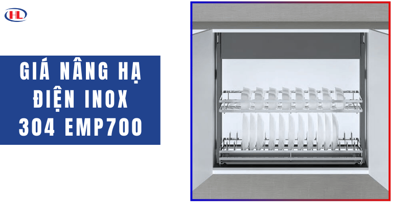 Giá Nâng Hạ Điện Inox 304 EMP700