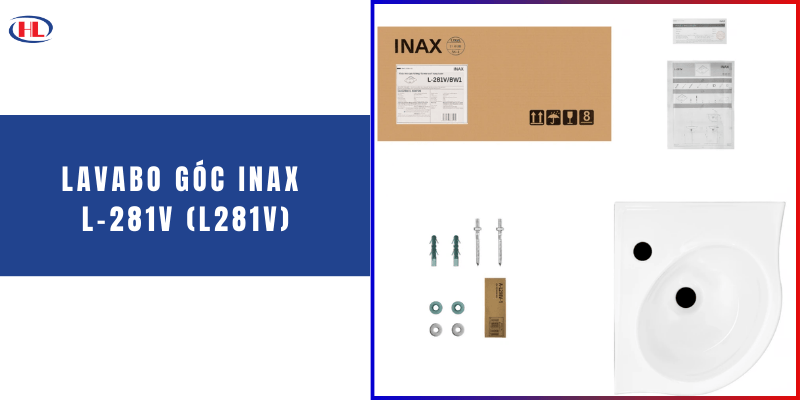 Lavabo Góc Inax L-281V (L281V)