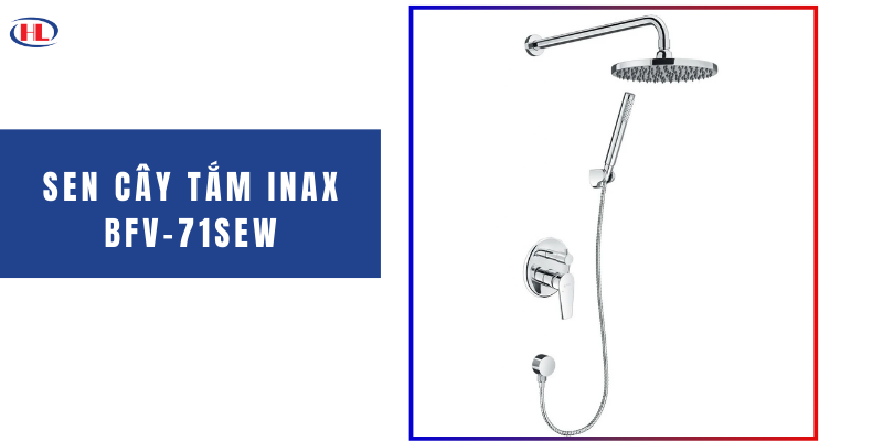 Sen Cây Tắm Âm Tường INAX BFV-71SEW