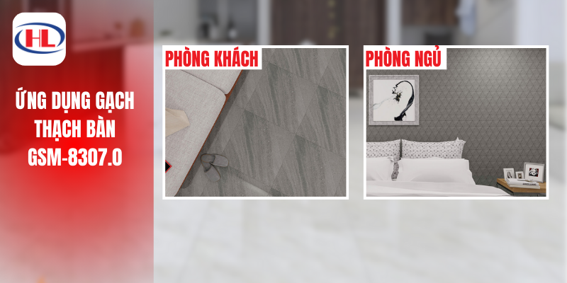 Ứng dụng Gạch Thạch Bàn GSM-8307.0