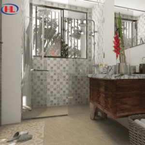 Ứng dụng gạch ốp lát Viglacera KTM3984-KTM3984A-KTM3983