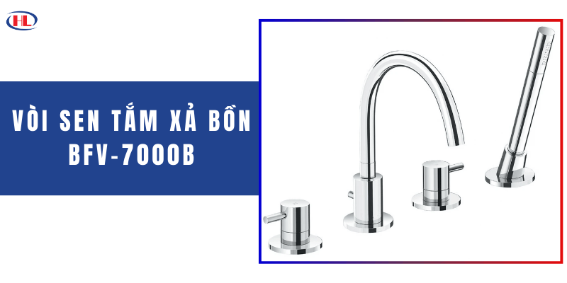 Vòi Sen Tắm Xả Bồn Inax BFV-7000B